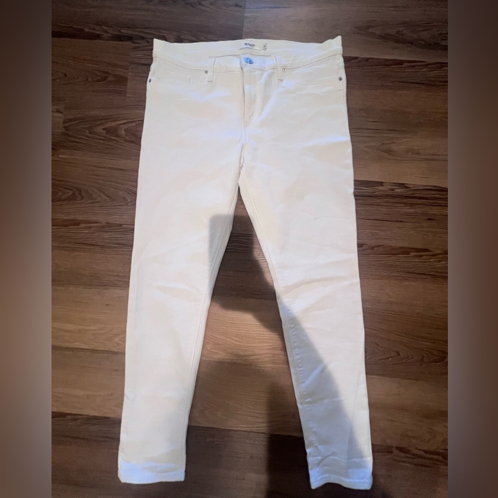 Hudson Nico white jeans